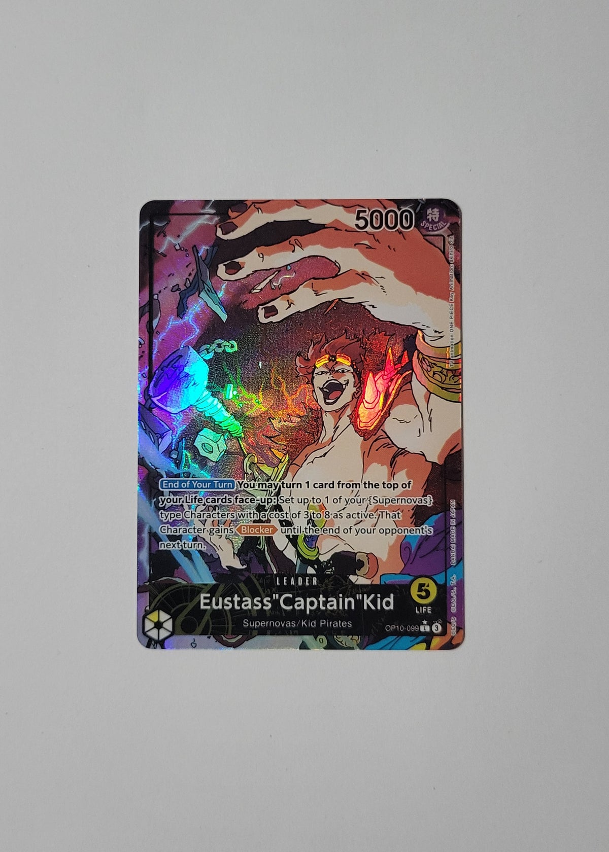 Eustass "Captain" Kid OP10-099 - Royal Blood