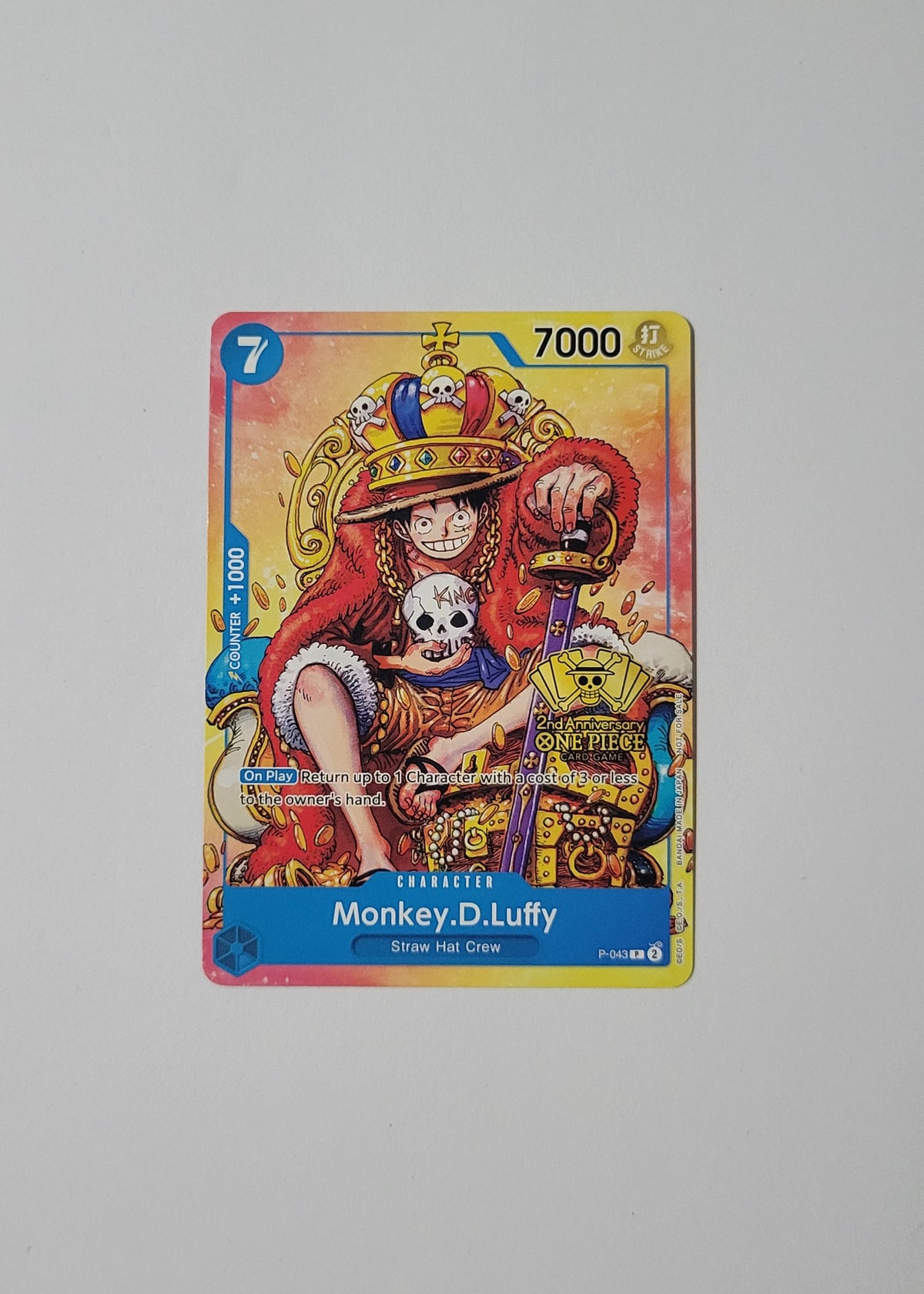 Monkey.D.Luffy P-043 - Promo
