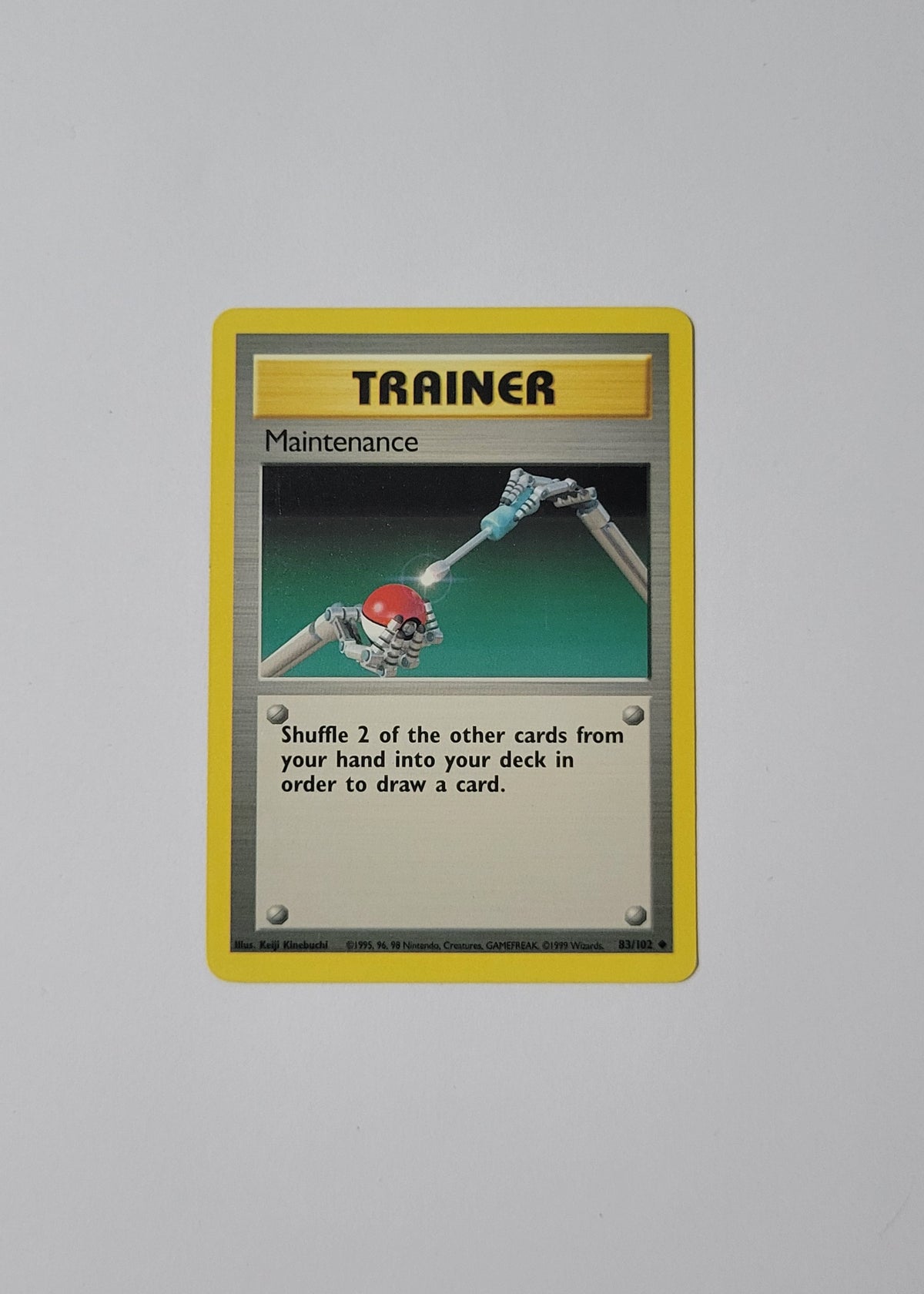 Maintenance 83/102 - Base Set