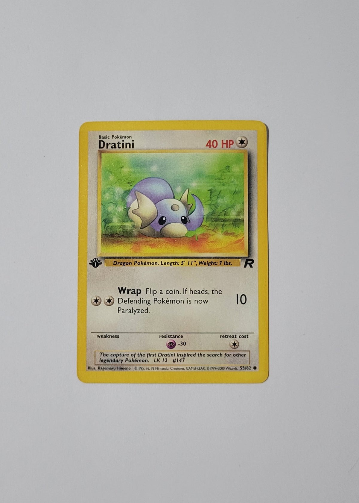 Dratini 53/82 - Team Rocket (1st Edition)