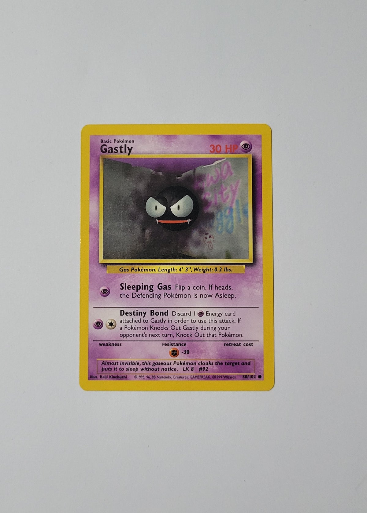 Gastly 50/102 - Base Set