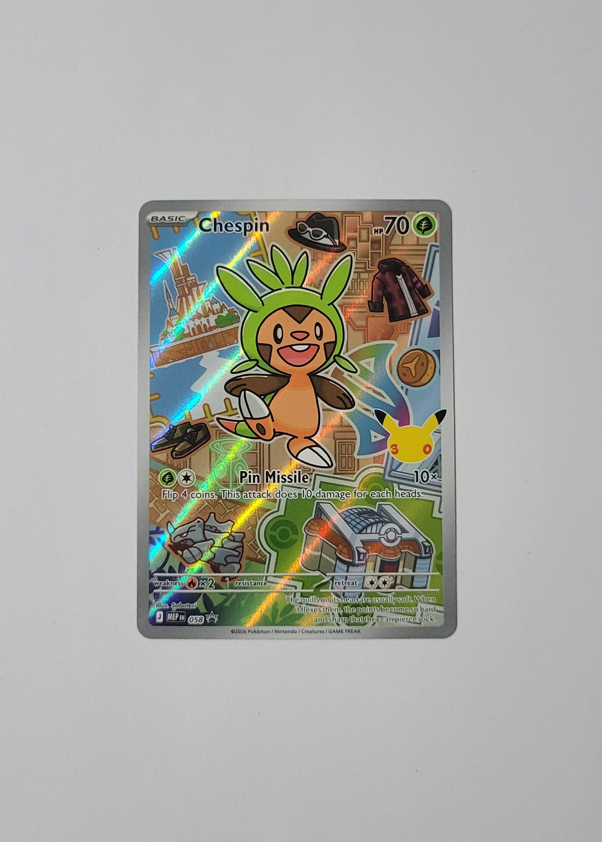 Chespin MEP058 - Black Star Promo