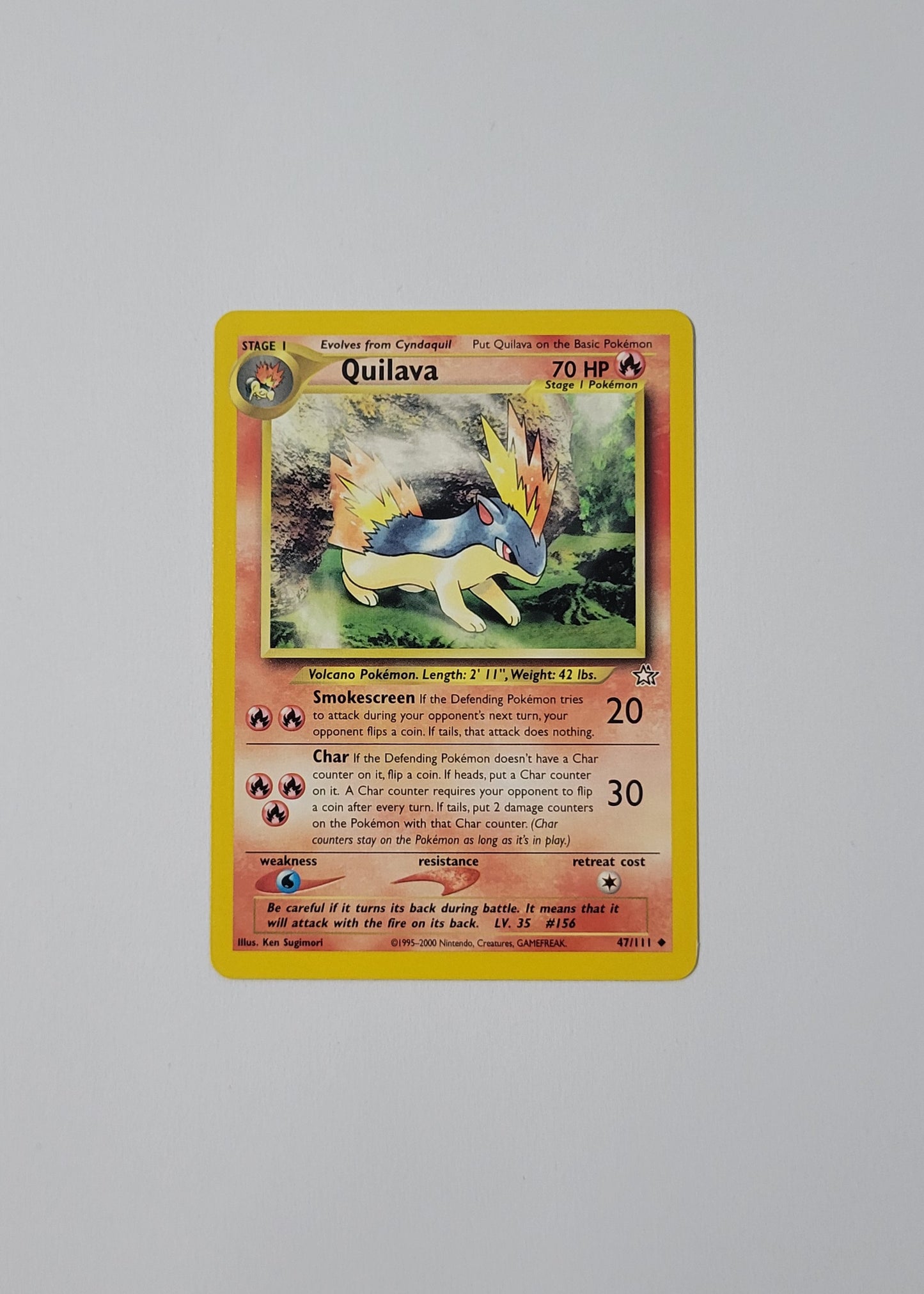 Quilava 47/111 - Neo Genesis
