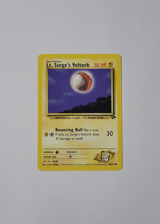 Lt. Surge's Voltorb 86/132 - Gym Challenge