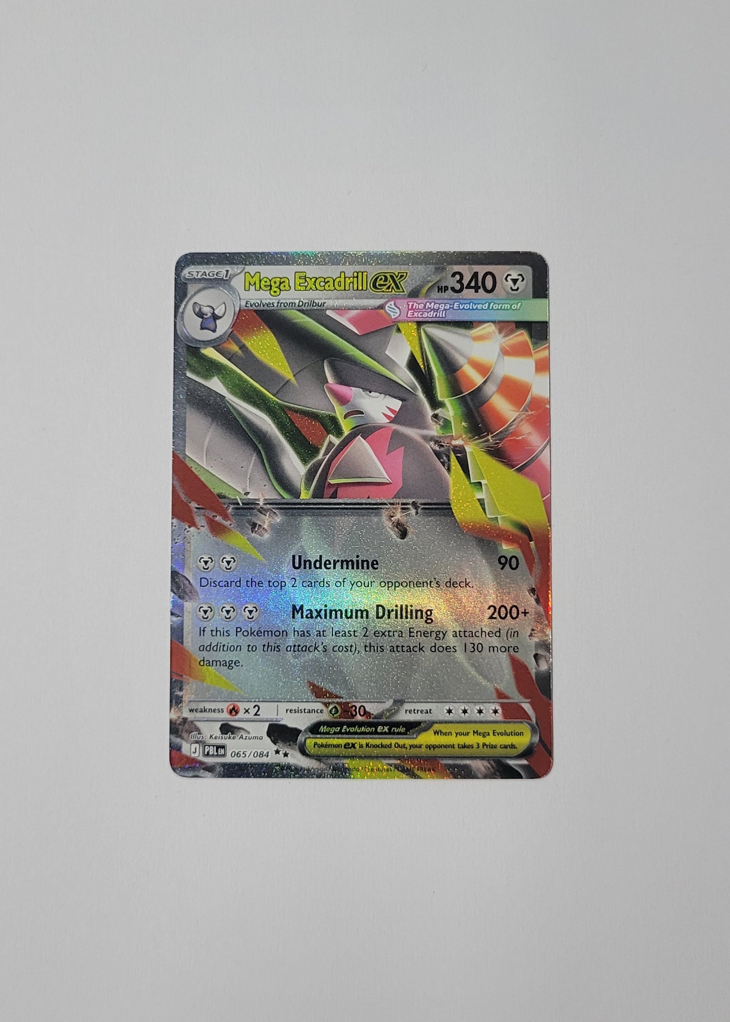 Mega Excadrill ex 065/084 - Pitch Black