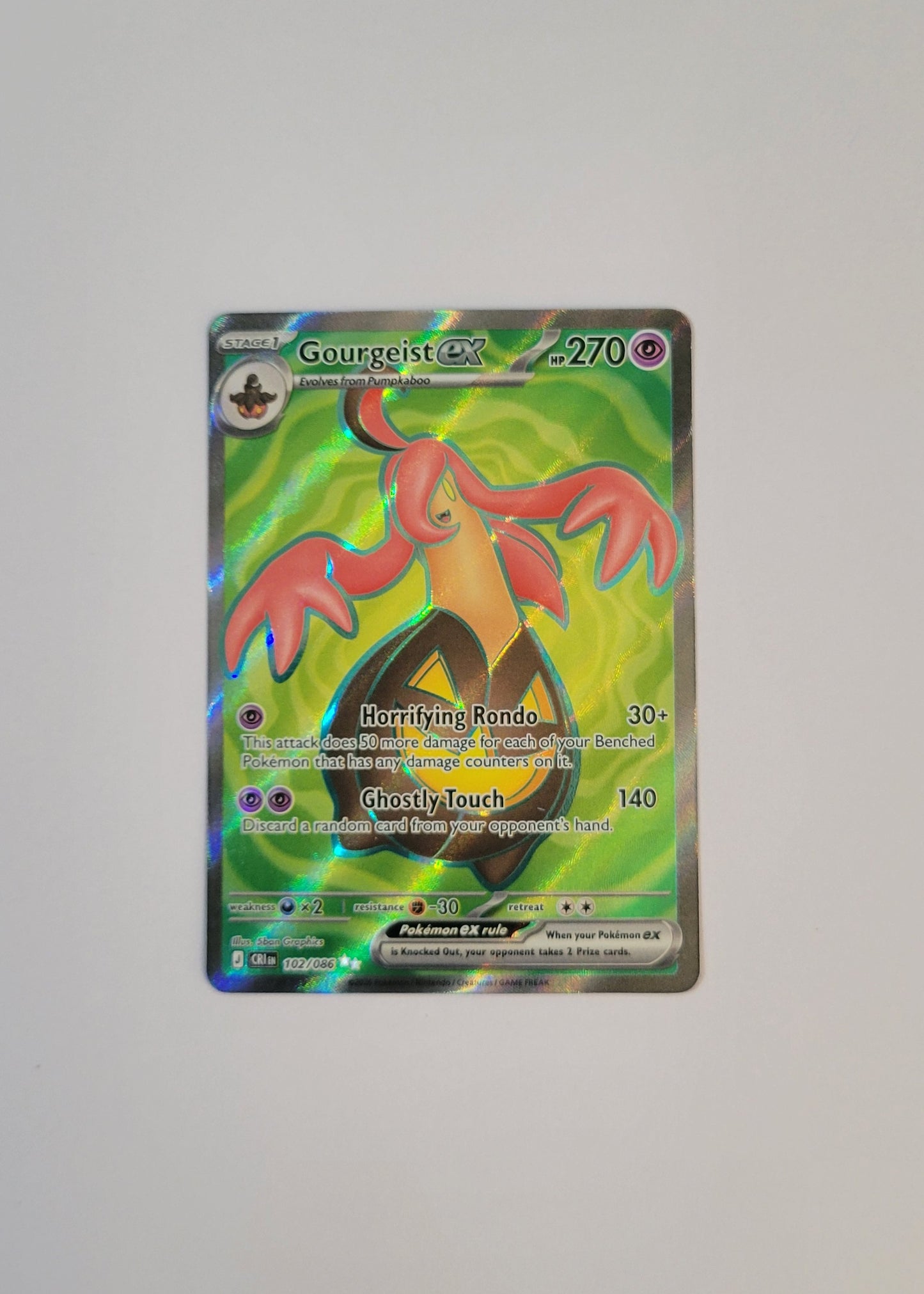 Gourgeist ex 102/086 - Chaos Rising