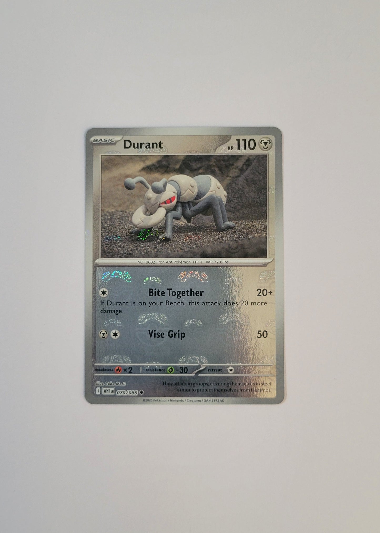 Durant 070/086 (Master Ball) - White Flare
