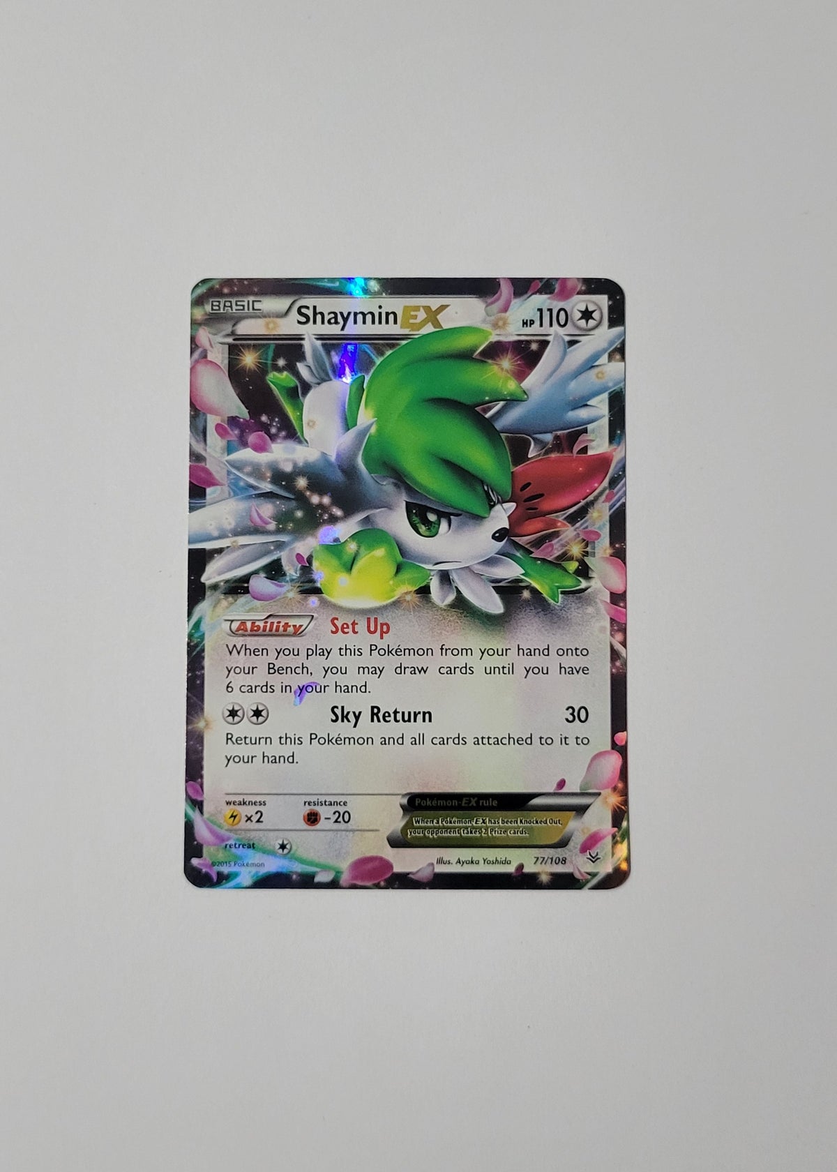 Shaymin EX 77/108 - Roaring Skies
