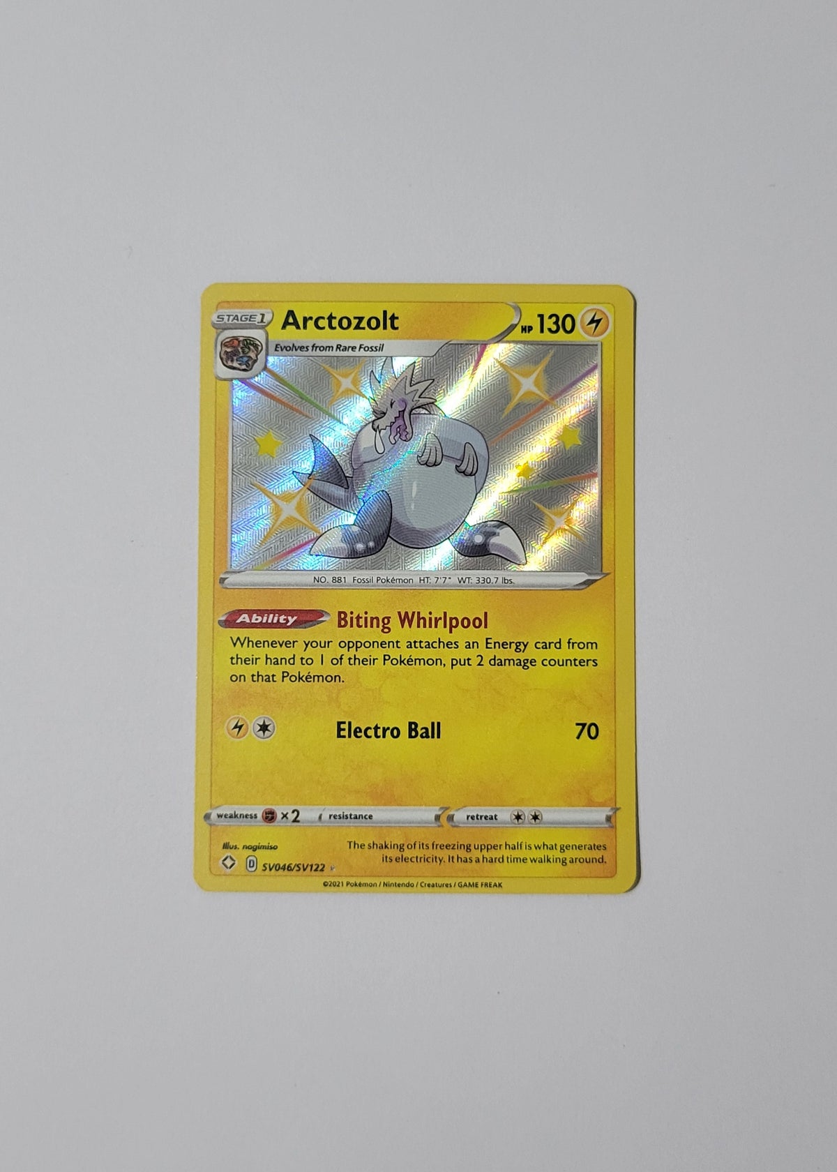 Arctozolt SV046/SV122 - Shining Fates: Shiny Vault