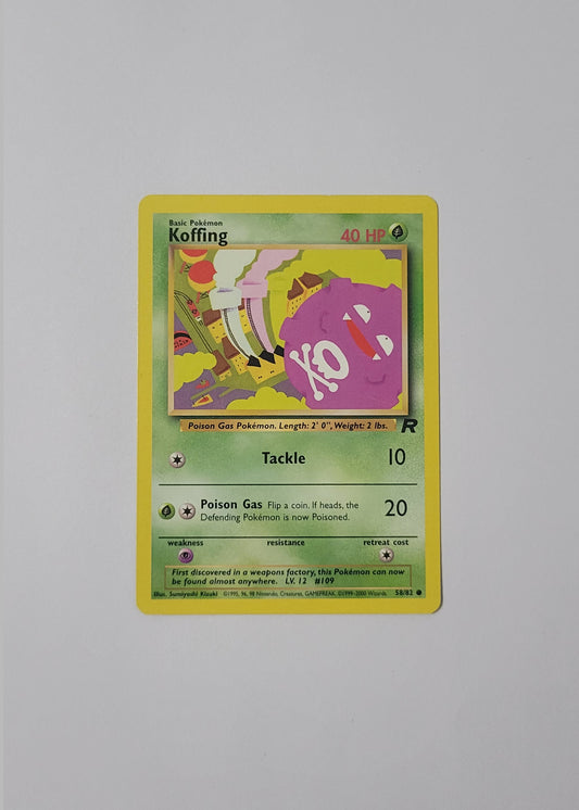 Koffing 58/82 - Team Rocket