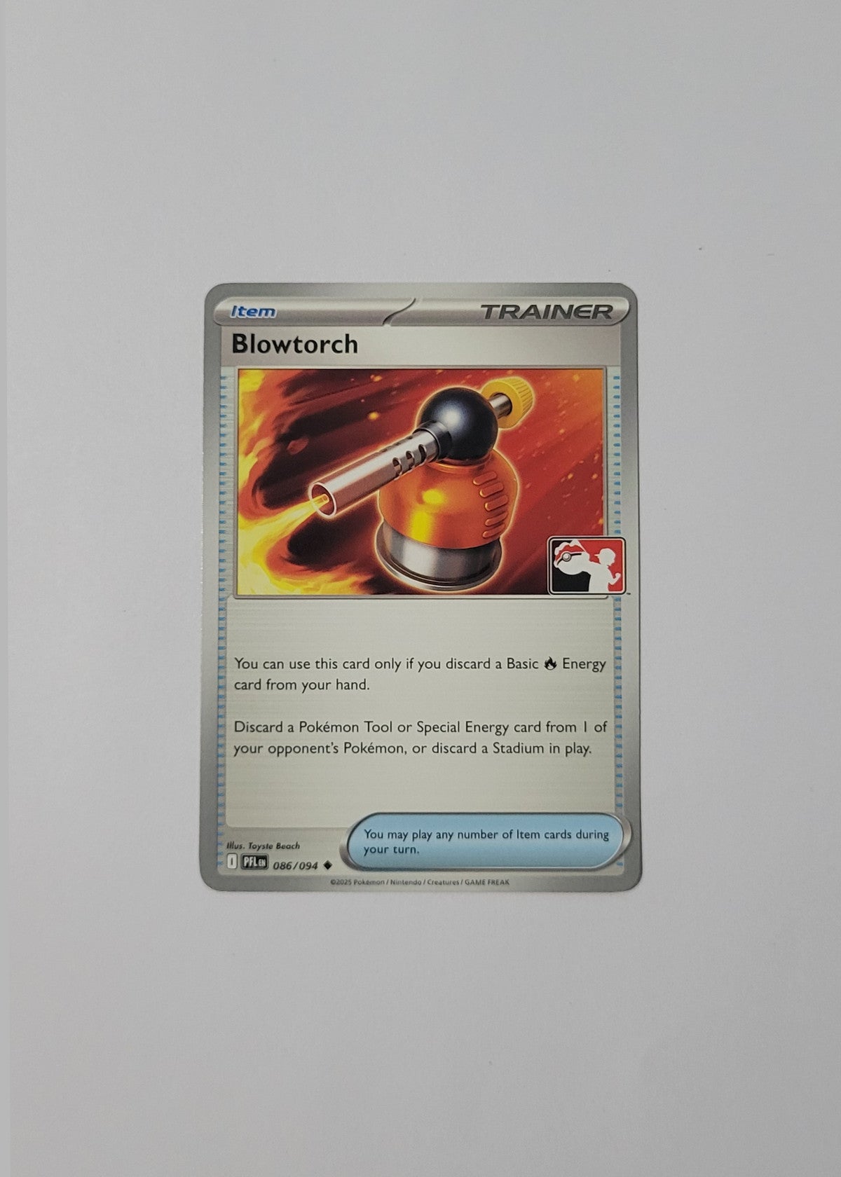 Blowtorch 086/094 (Play Stamped) - Phantasmal Flames