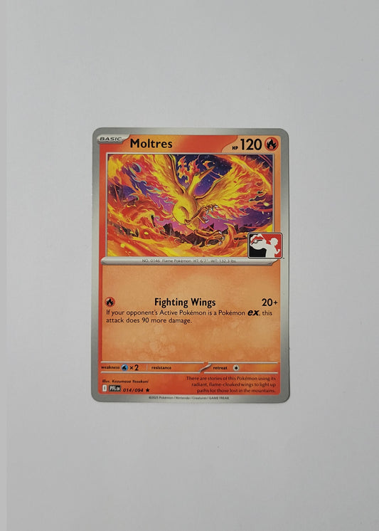 Moltres 014/094 (Play Stamped) - Phantasmal Flames