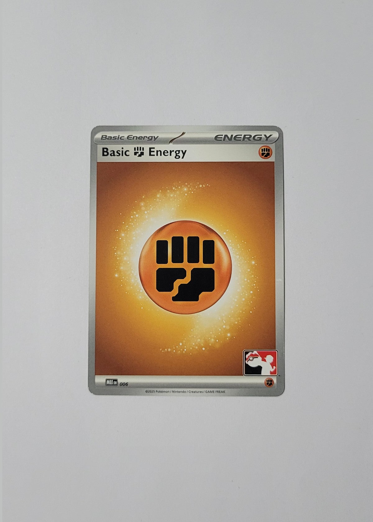 Basic Fighting Energy MEE006 (Play Stamped) - Mega Evolution Base Set