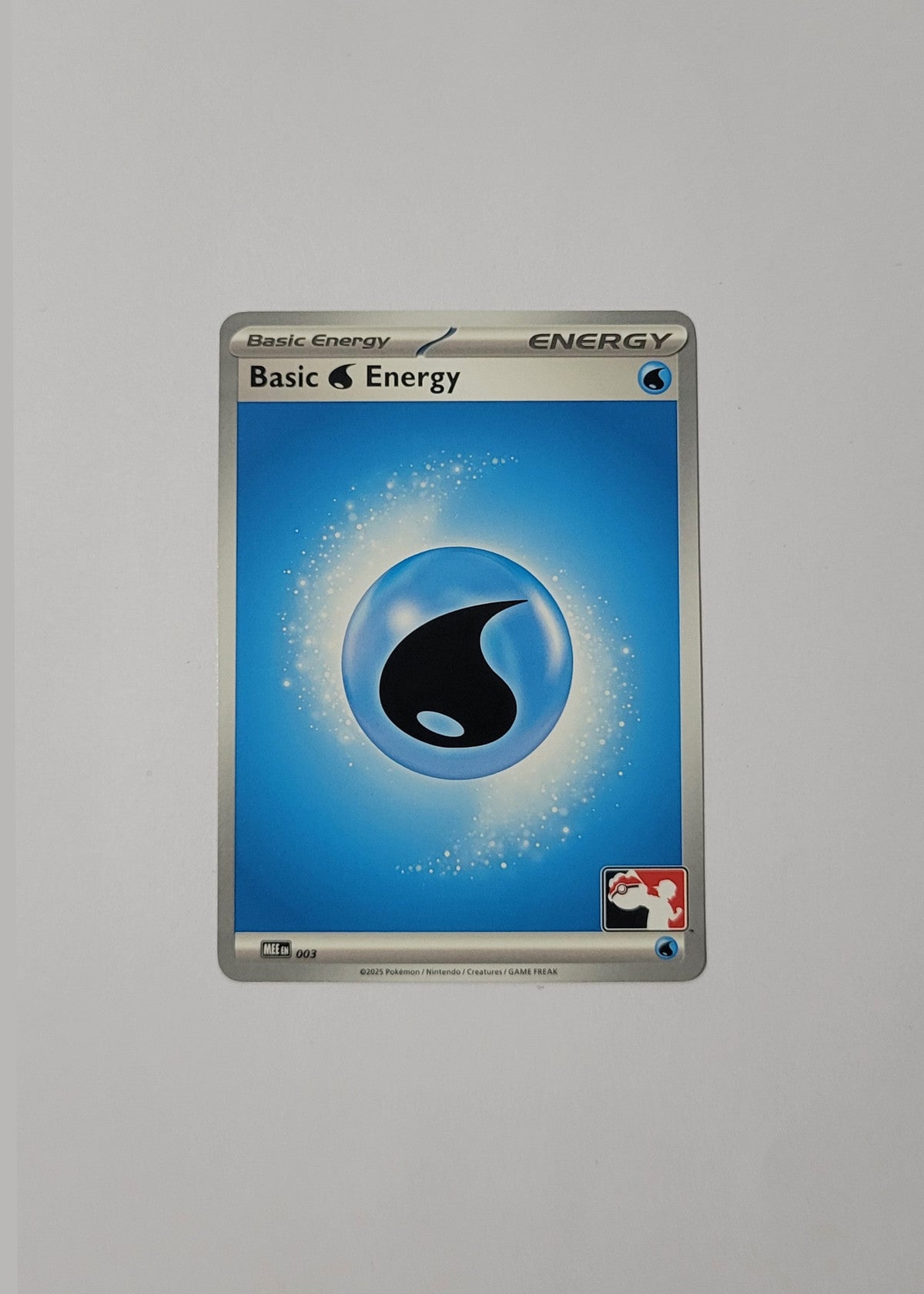 Basic Water Energy MEE003 (Play Stamped) - Mega Evolution Base Set