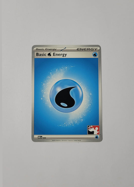 Basic Water Energy MEE003 (Play Stamped) - Mega Evolution Base Set