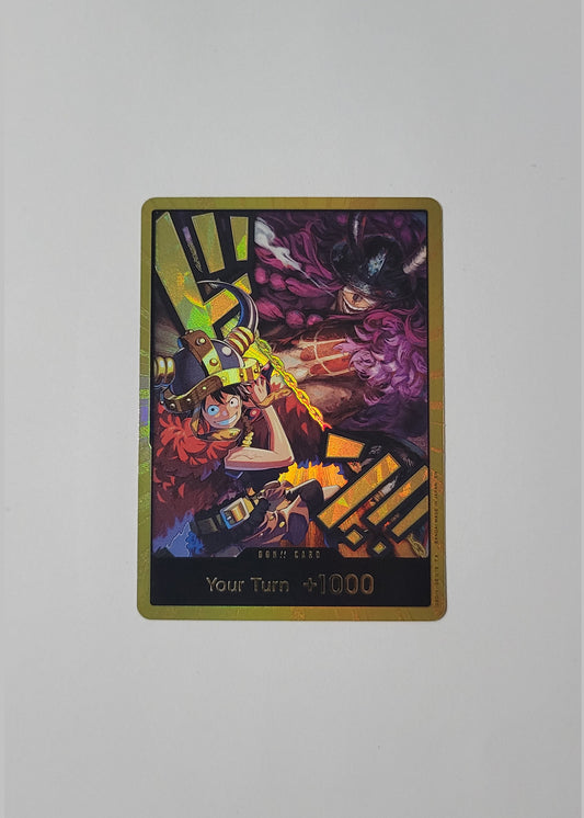 DON!! Card: Luffy & Loki (Alternate Art) - The World’s Strongest Warriors