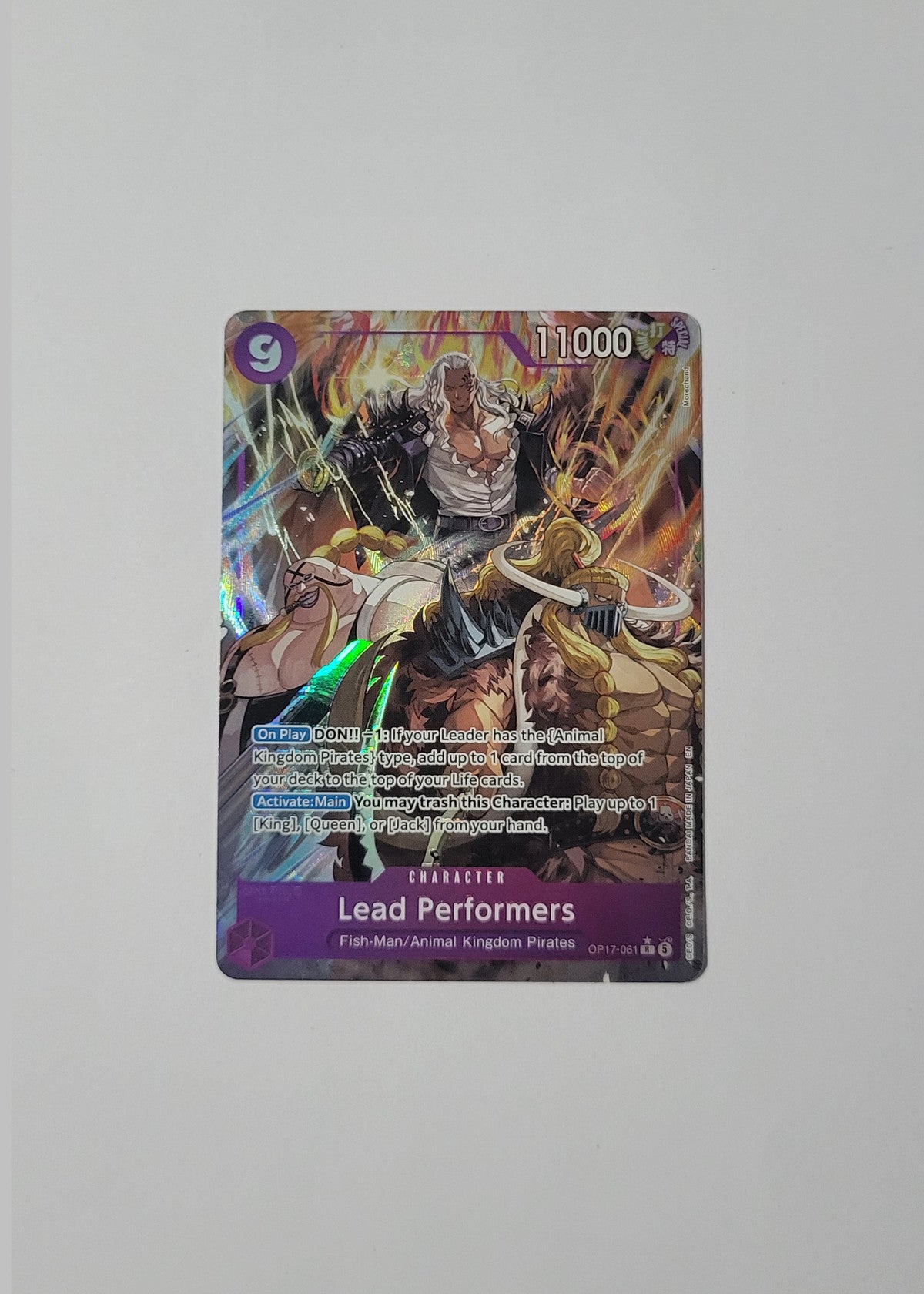 Lead Performers OP17-061 - The World’s Strongest Warriors