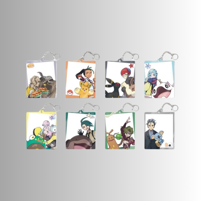 Paldea Trainer Photo Card Keychain Set (S-Chinese)