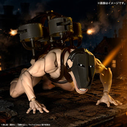 (Pre-Order) KAIYODO: Attack on Titan - Amazing Yamaguchi Cart Titan Revoltech Figure