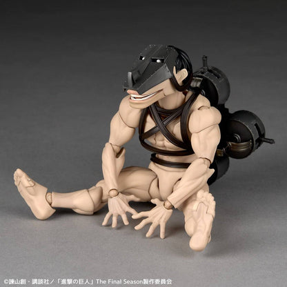 (Pre-Order) KAIYODO: Attack on Titan - Amazing Yamaguchi Cart Titan Revoltech Figure