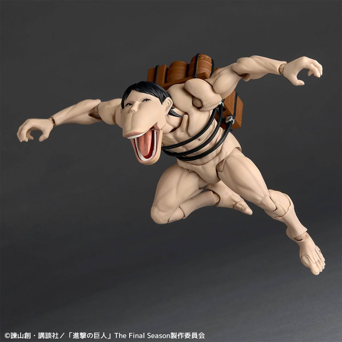 (Pre-Order) KAIYODO: Attack on Titan - Amazing Yamaguchi Cart Titan Revoltech Figure