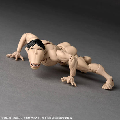 (Pre-Order) KAIYODO: Attack on Titan - Amazing Yamaguchi Cart Titan Revoltech Figure