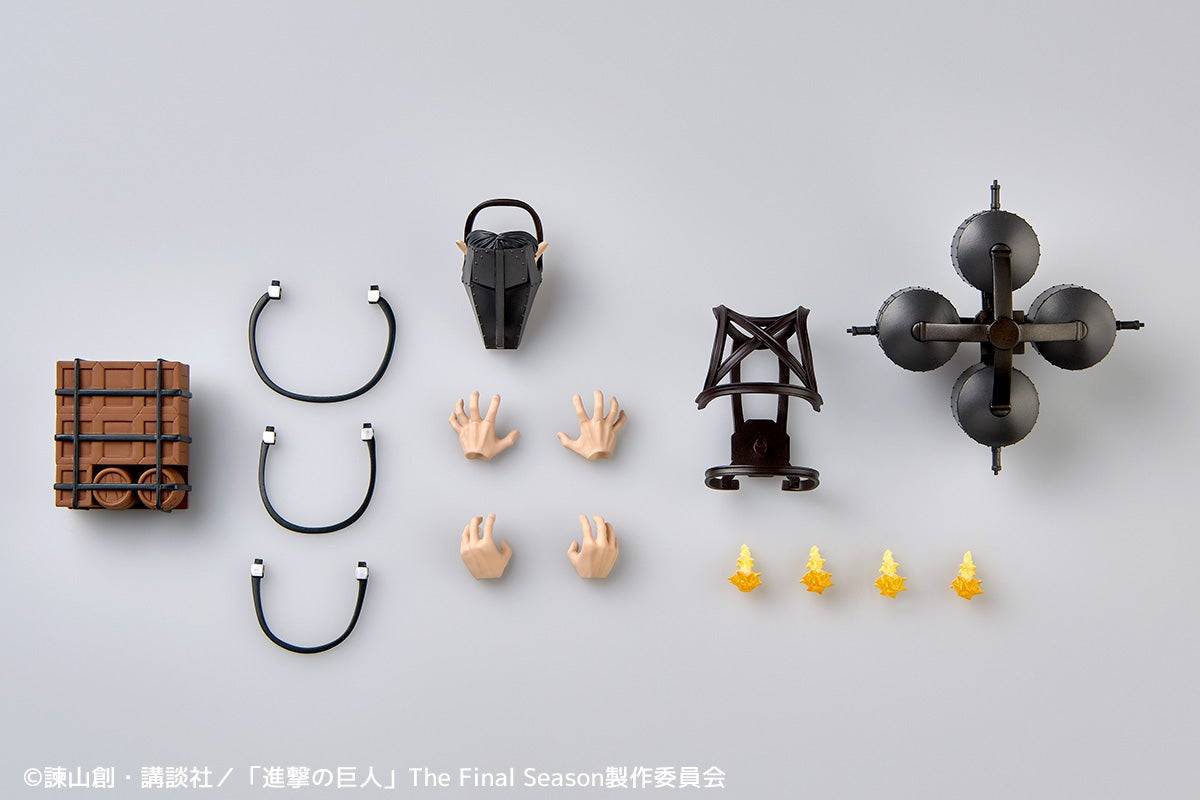 (Pre-Order) KAIYODO: Attack on Titan - Amazing Yamaguchi Cart Titan Revoltech Figure