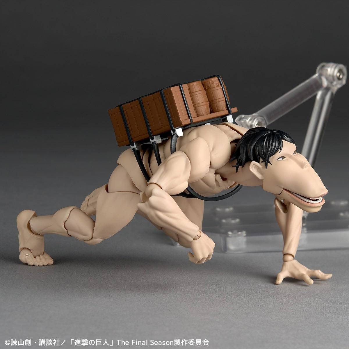 (Pre-Order) KAIYODO: Attack on Titan - Amazing Yamaguchi Cart Titan Revoltech Figure