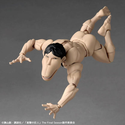 (Pre-Order) KAIYODO: Attack on Titan - Amazing Yamaguchi Cart Titan Revoltech Figure