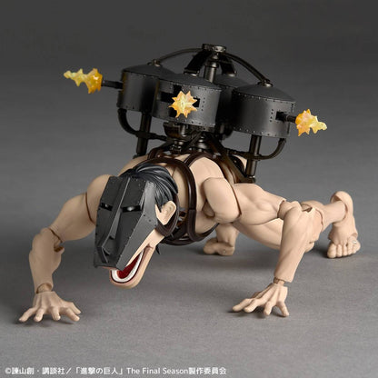 (Pre-Order) KAIYODO: Attack on Titan - Amazing Yamaguchi Cart Titan Revoltech Figure
