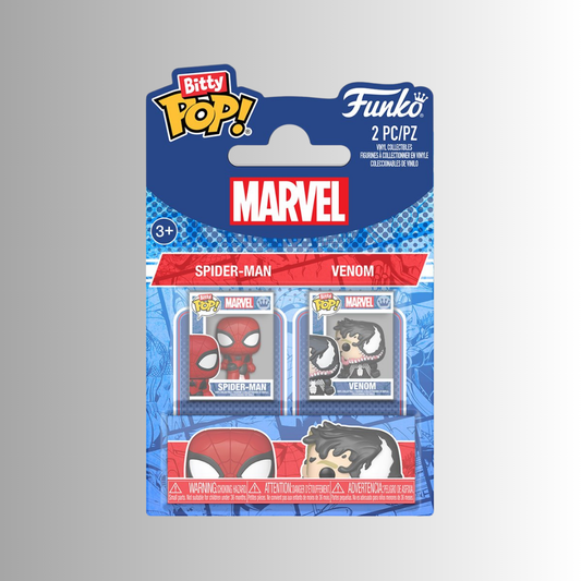 Funko Bitty Pop! Spider-Man and Venom 2-Pack