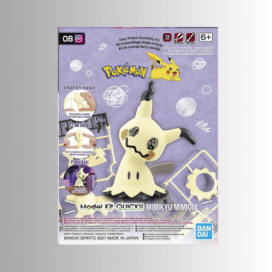 Bandai Mimikyu Quick Model Kit