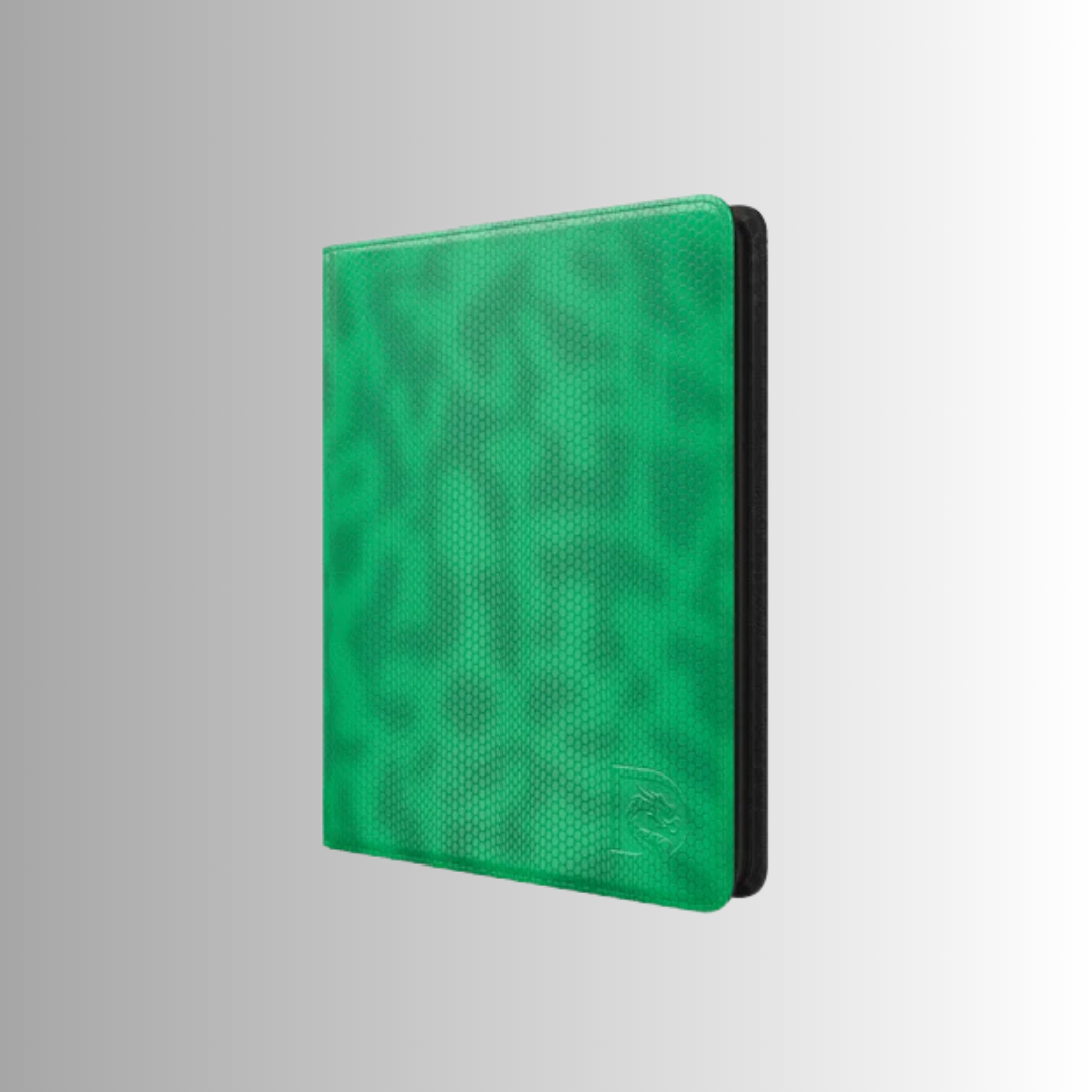 Dragonscale Z9: 9-Pocket Card Binder - Forest Green