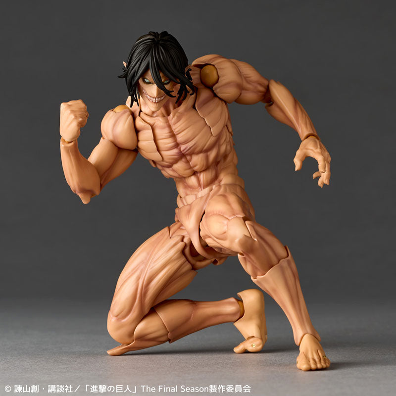 (Pre-Order) KAIYODO: Attack on Titan - Amazing Yamaguchi Attack Titan Revoltech Figure