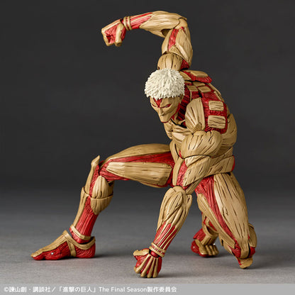 (Pre-Order) KAIYODO: Attack on Titan - Amazing Yamaguchi Armored Titan Revoltech (2027 Re-release) Figure