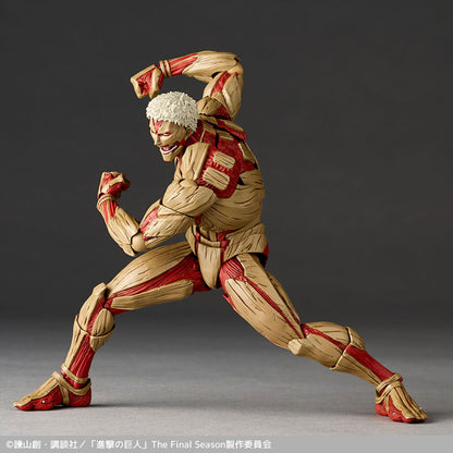 (Pre-Order) KAIYODO: Attack on Titan - Amazing Yamaguchi Armored Titan Revoltech (2027 Re-release) Figure
