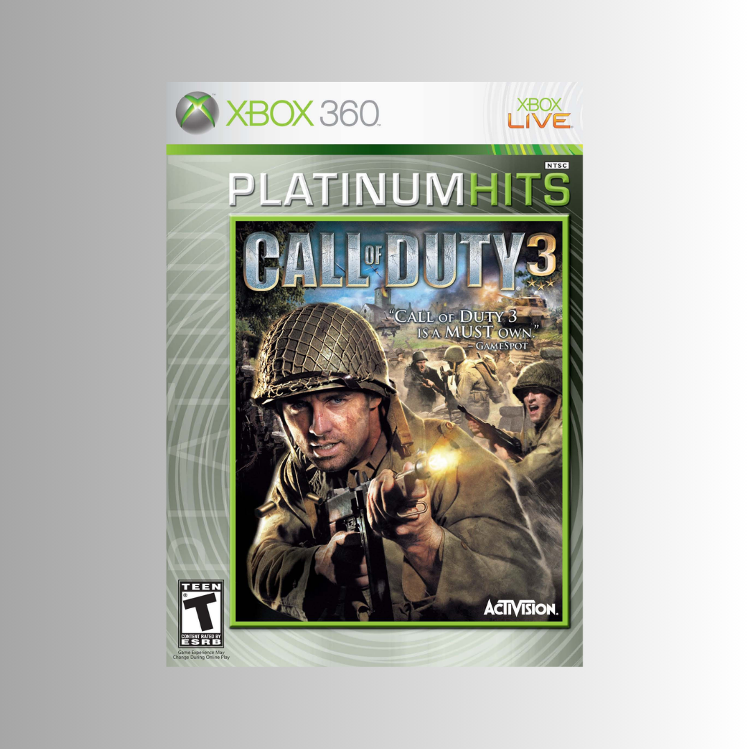 Call of Duty 3 (Platinum Hits) - Xbox 360