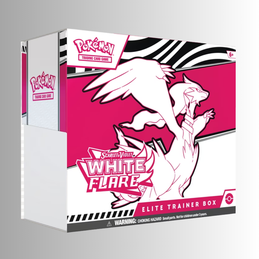 White Flare Elite Trainer Box