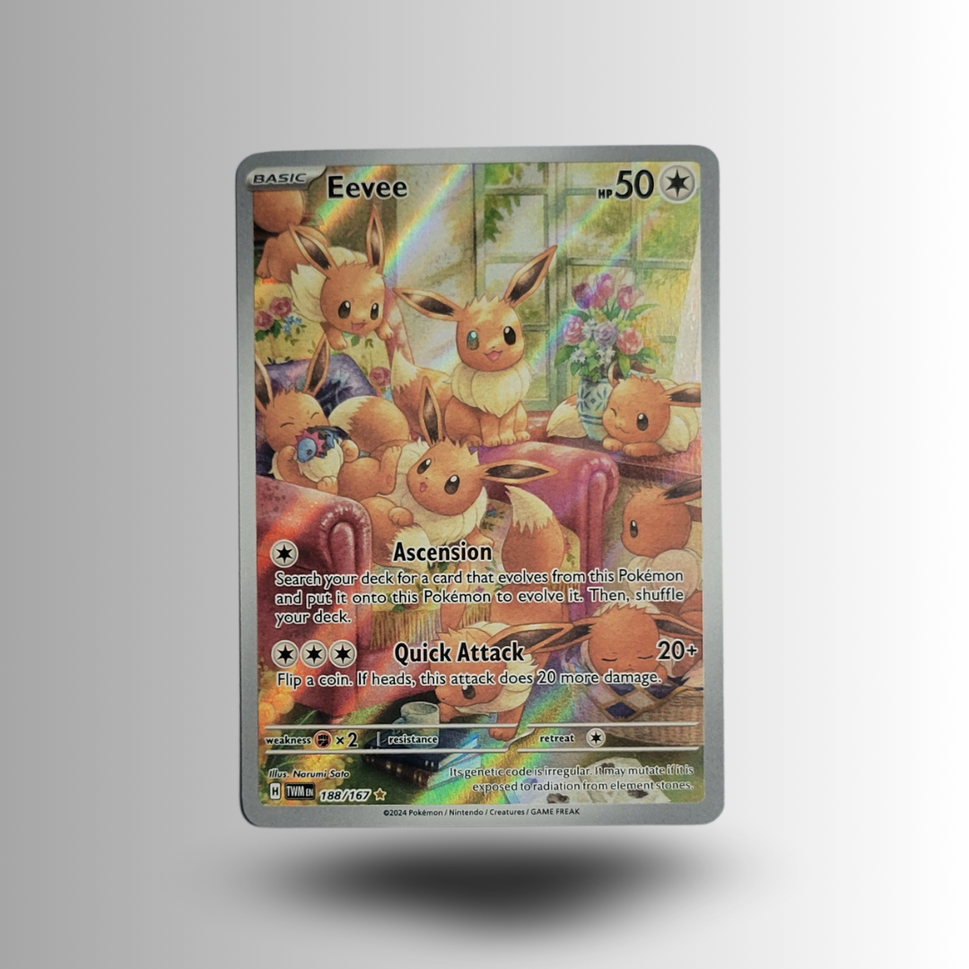 Eevee 188/167 - Illustration Rare - Twilight Masquerade