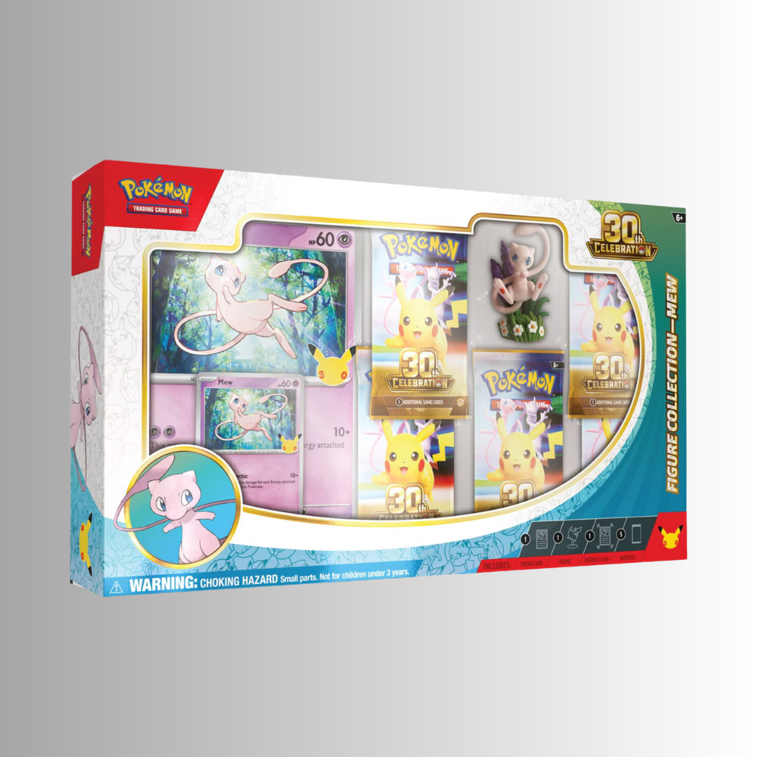 Pokémon TCG: 30th Celebration - Figure Collection (Styles May Vary)