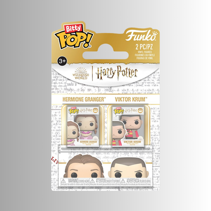Funko Bitty Pop! Harry Potter and the Goblet of Fire Hermione Granger and Viktor Krum 2-Pack