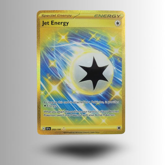 Jet Energy 252/191 - Hyper Rare - Surging Sparks