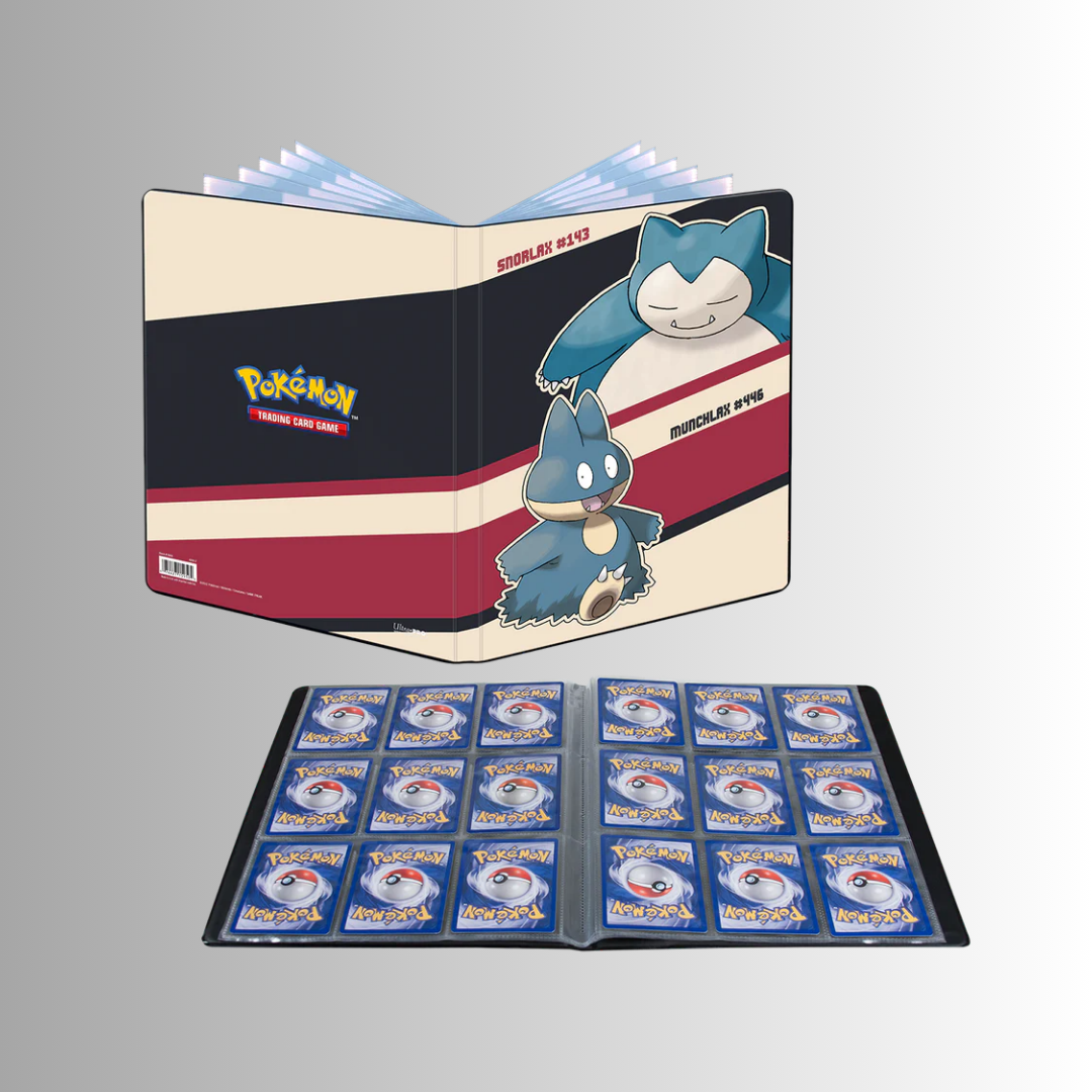 Ultra Pro Snorlax & Munchlax 9-Pocket Portfolio
