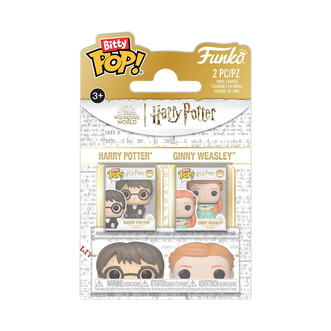 Funko Bitty Pop! Harry Potter and the Goblet of Fire Harry Potter and Ginny Weasley 2-Pack