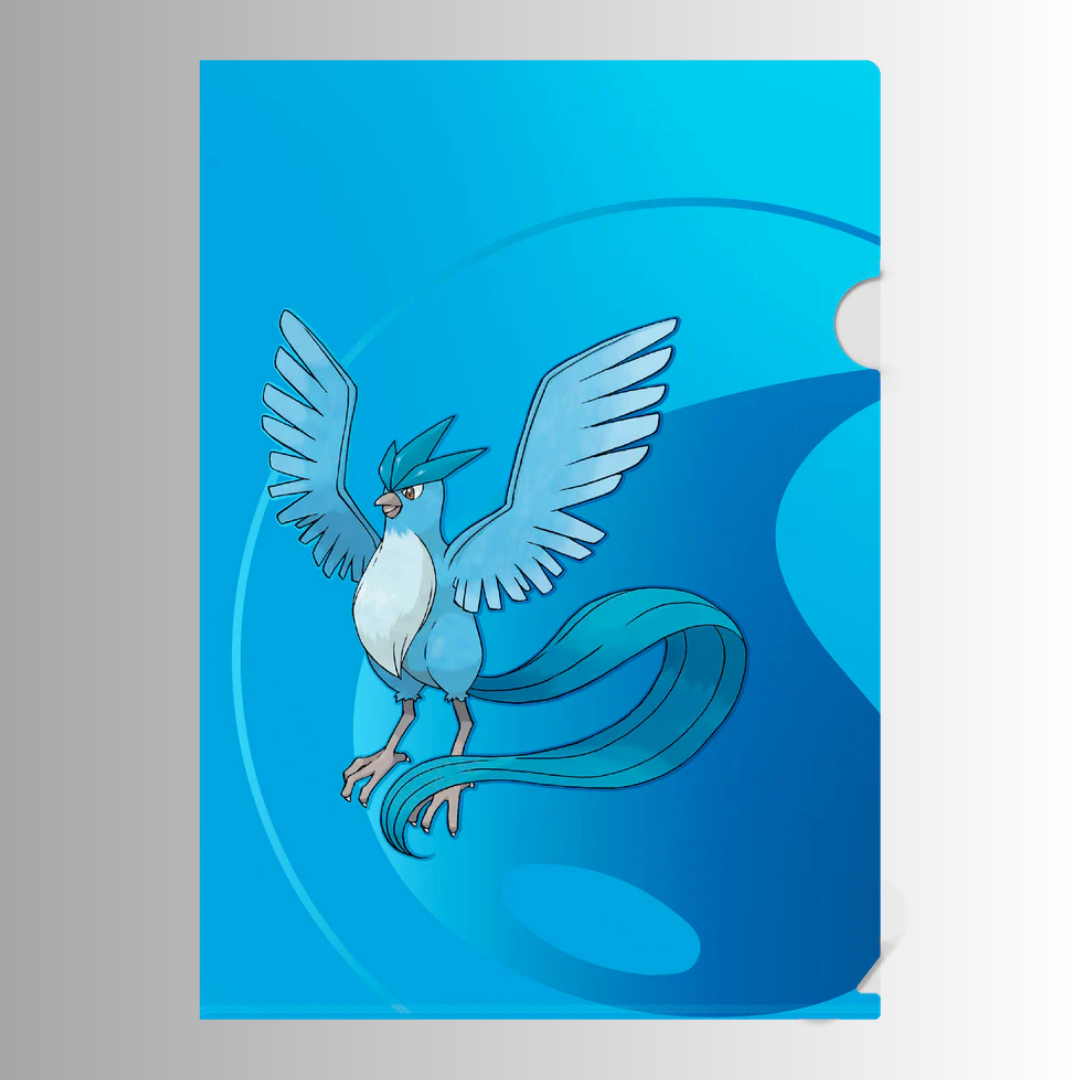 Tournament Folios featuring Articuno, Zapdos, and Moltres