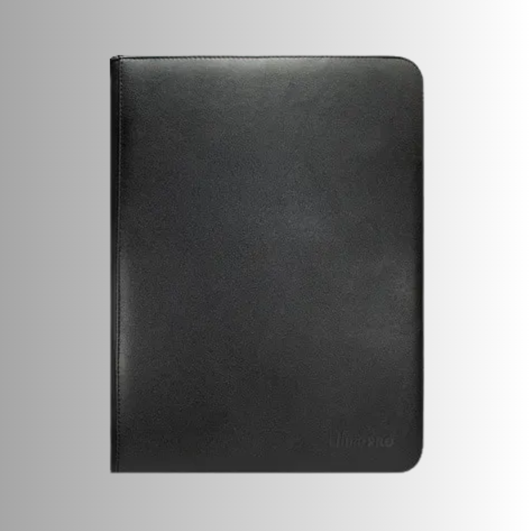 Ultra PRO Black Vivid 9-Pocket Zippered PRO-Binder
