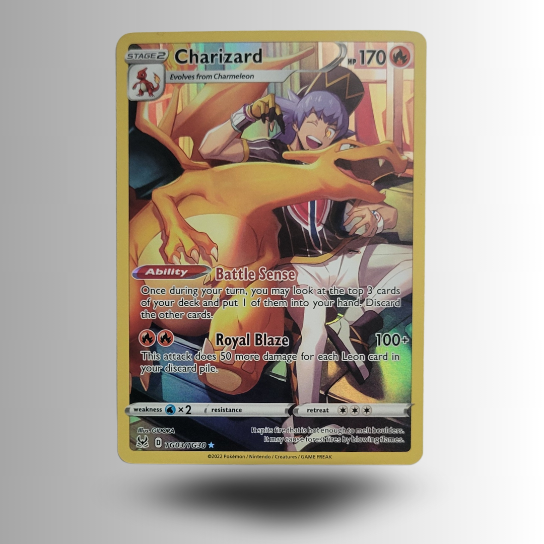 Charizard TG03 - Ultra Rare - Lost Origin Trainer Gallery