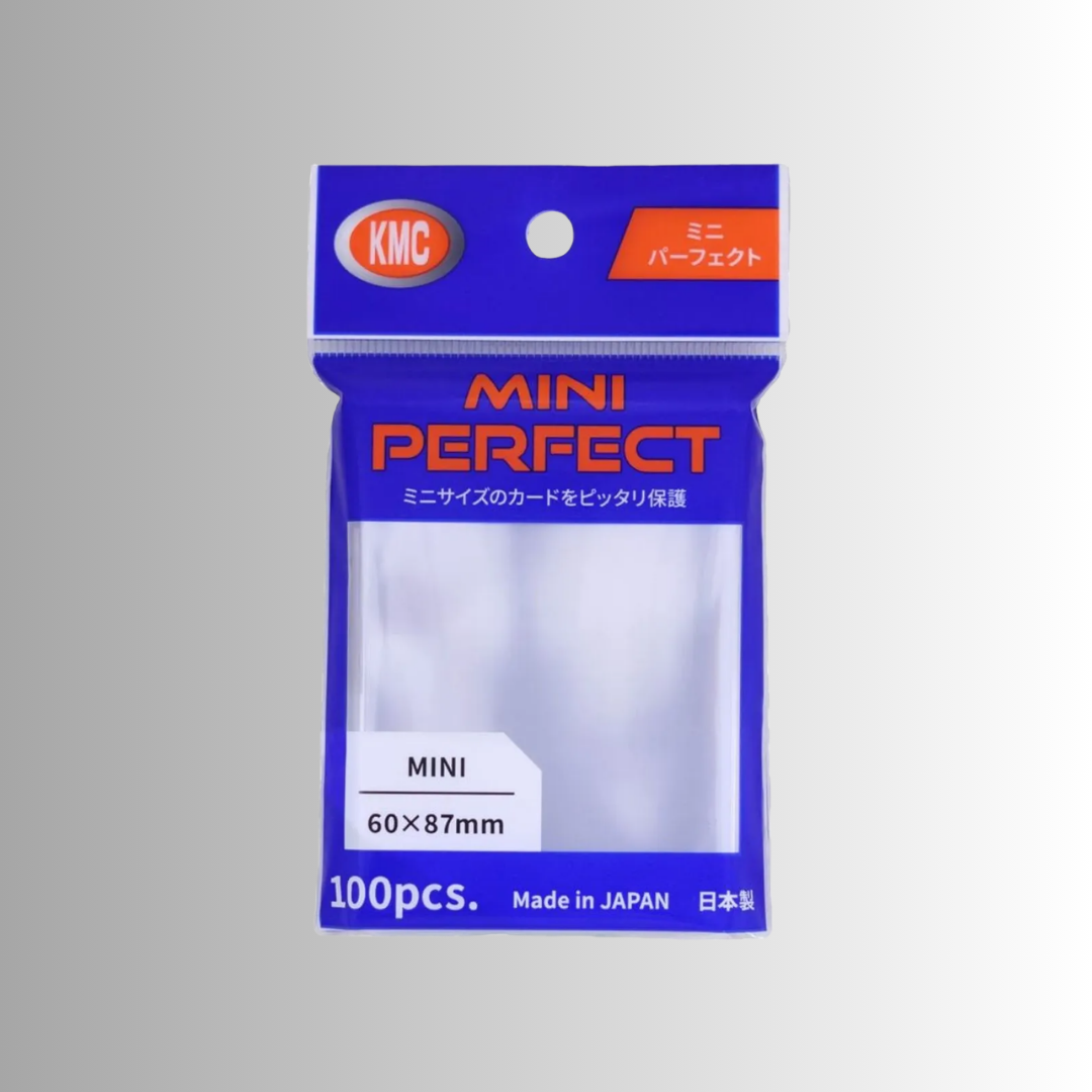 KMC Card Barrier Mini Perfect Size Sleeves - 100 pcs