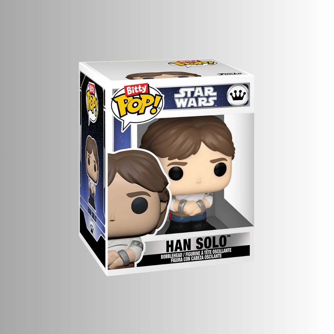 Funko Bitty Pop! Star Wars: The Empire Strikes Back Princess Leia and Han Solo 2-Pack
