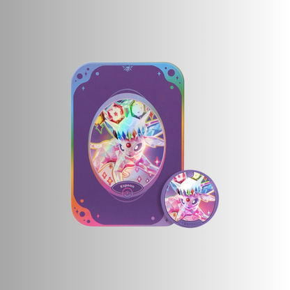 Terastal Gathering Metal Storage Tin - Espeon (S-Chinese)